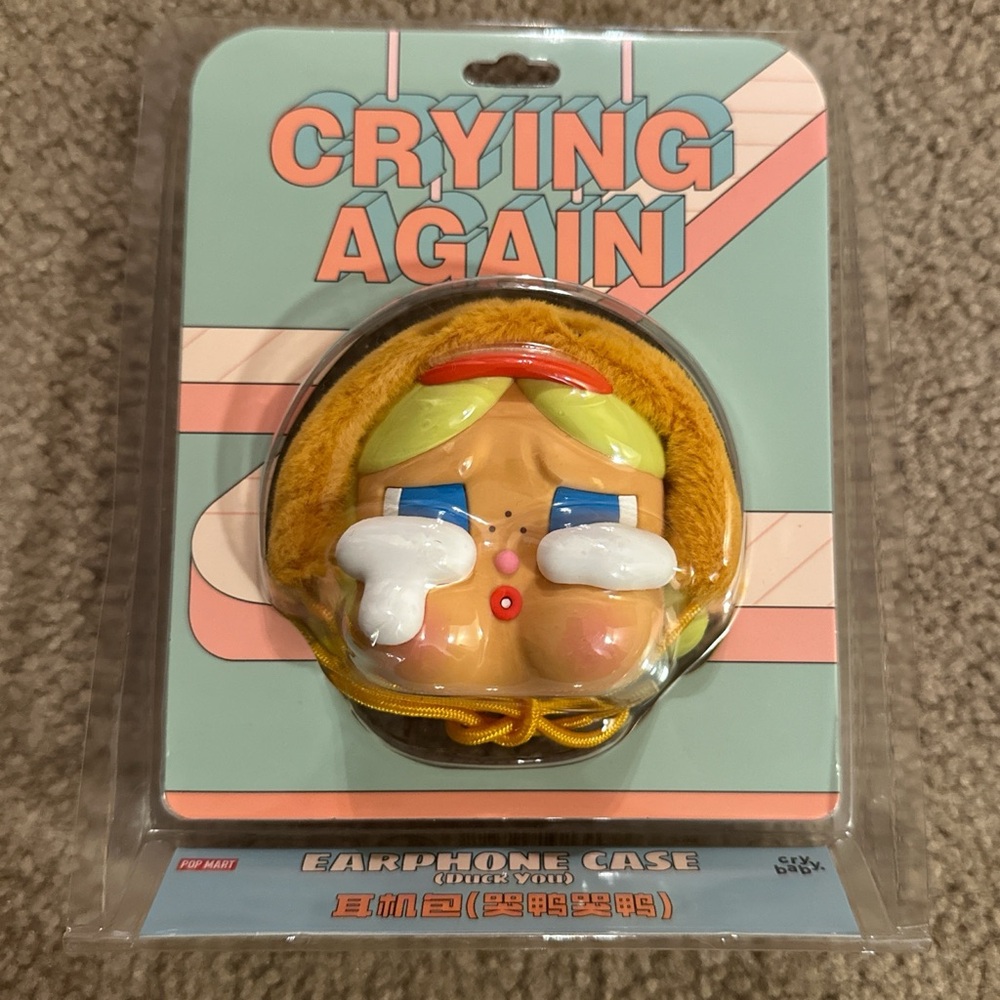 *AUTHENTIC* Pop Mart Crybaby Crying Again Earphone Case